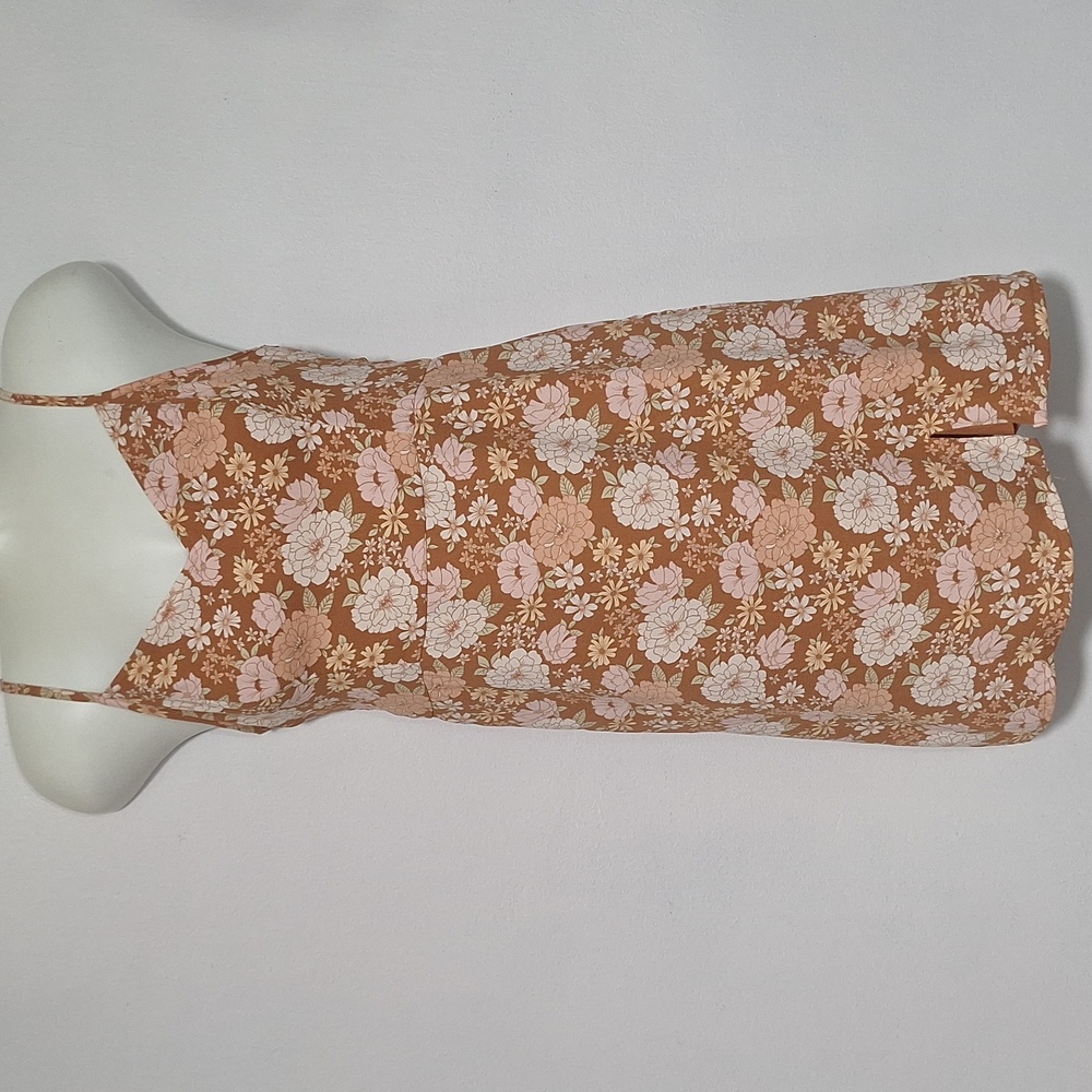 HollisterMini Slip Brown Floral Dress